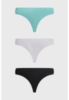 Calzón Mujer Colaless Tripack Liso Blanco