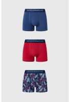 Bóxer Hombre Tripack Liso Rojo