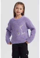 Sweater Niña Slim Lila