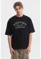 Polera Hombre Slim Negro - Vl