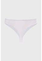 Calzón Mujer Colaless Liso Detalle Blanco