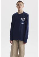 Polera Niño Print Azul Oscuro - ll