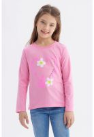Polera Niña Toddler Print Rosado