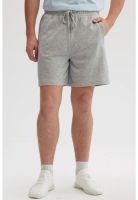 Bermuda Hombre Básico Gris Melange