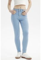 Jeans Mujer Jenny Skinny Celeste