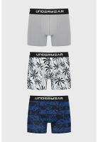 Bóxer Hombre Tripack Liso Gris - lll