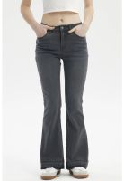 Jeans Mujer Flare Basta Gris