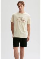 Polera Hombre Print Posicional Beige - lll