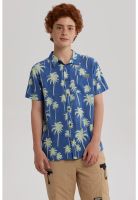 Camisa Niño Guayabera Azul - ll