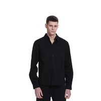 Camisa Hombre Sobre Camisa Con Bolsillo Gris