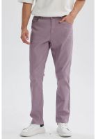 Jeans Hombre Slim Color Lila