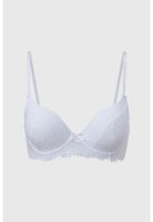 Sostén Mujer Peto Con Copa Rib Blanco