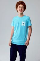 Polera Niño Print Menta