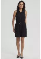 Enteritos Mujer Short Viscosa Negro