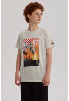 Polera Niño Print Posicional Gris - ll