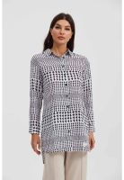 Blusa Mujer Tipo Camisa Blanco
