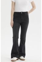 Jeans Mujer Flare Vale Negro