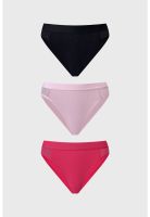Calzón Mujer Tripack Bikini Palo Rosa - ll