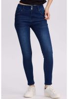 Jeans Mujer Skinny Kim Azul Oscuro