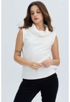 Sweater Mujer Drap Crudo