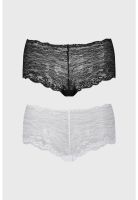 Calzón Mujer Pantaleta Full Encaje Blanco