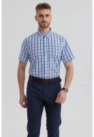 Camisa Hombre Rapport Regalo Azulino