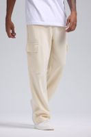 Pantalón Hombre Cargo Beige Claro
