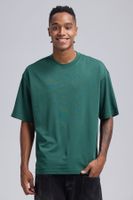 Polera Hombre Long Fit Básica Verde Claro
