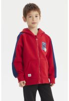 Polerón Niño Slim Rojo