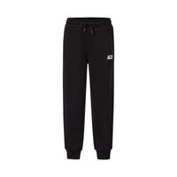 Pantalón Buzo Niño Jogger Corte Lateral Negro