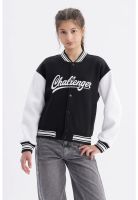 Chaqueta Niña Bomber Negro - lll