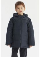 Parka Niño Impermeable Azul Marino