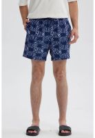Short De Baño Hombre Full Print Azul - ll
