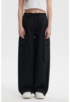 Pantalón Mujer Wide Leg Negro - lll