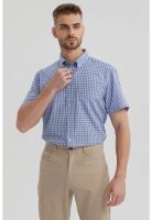 Camisa Hombre Rapport Regalo Azul Denim