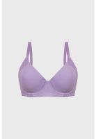 Sostén Mujer Support Detalle Encaje Lila