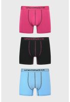 Bóxer Hombre Tripack Corto Violeta - ll