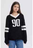 Sweater Niña Oversize Negro