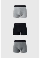Bóxer Hombre Tripack Liso Gris