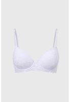 Sostén Mujer Copa Soft Encaje Blanco