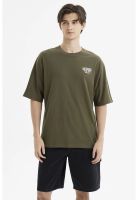 Polera Hombre Slim Verde Militar- ll