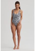 Traje De Baño Mujer Entero Reversible Negro