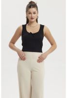 Polera Mujer Con Lazo Negro- ll