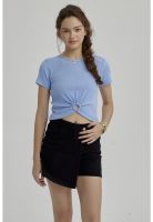 Polera Niña Con Argolla Celeste