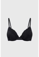Sostén Mujer Copa Soft Detalle Encaje Negro - ll