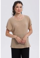 Sweater Mujer Casual Beige