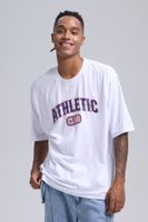 Polera Hombre Print Blanco