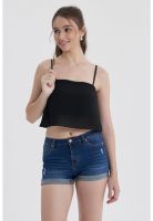 Peto Mujer Pabilo Bicapa Negro