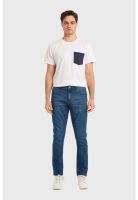 Jeans Hombre Slim Azul - lll