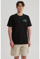 Polera Hombre Print Beach Negro